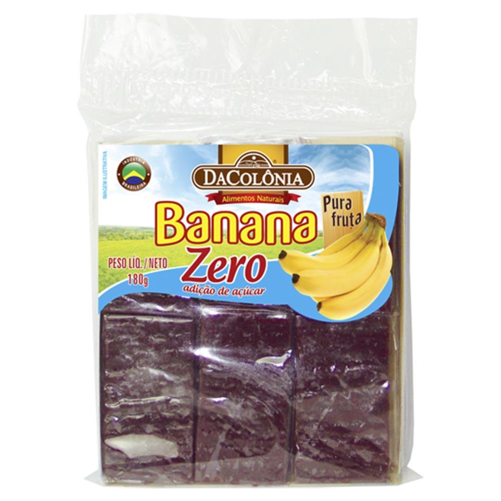 BANANA DA COLONIA ZERO 180G