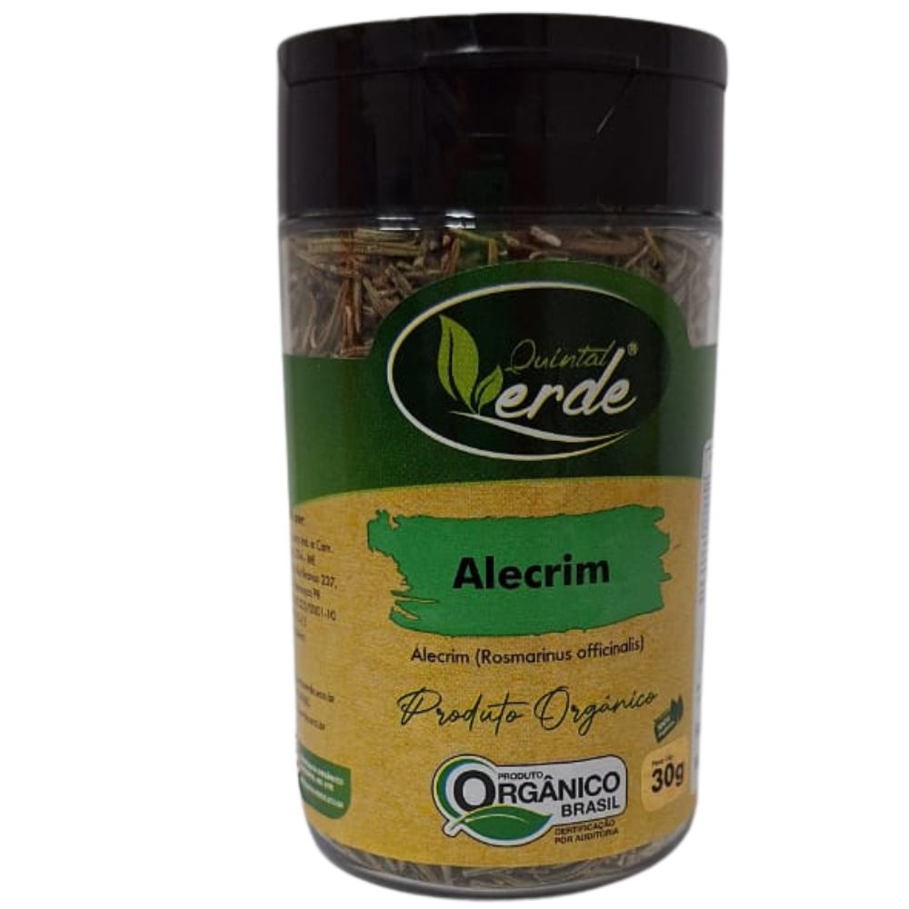 ALECRIM ORGANICO QUINTAL VERDE POTE 30G