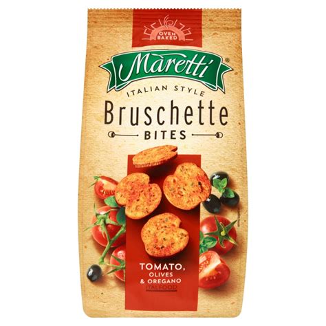 BRUSCHETTE MARETTI TOM/OLIVE/OREG. 90G