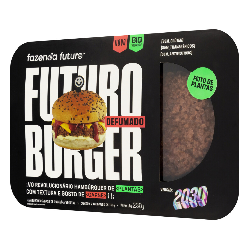 HAMBURGUER VEGANO FAZENDA FUTURO DEFUMADO 230G