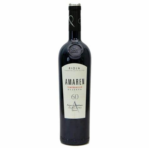 VINHO AMAREN TEMPRANILLO 60 RESERVA 750ML