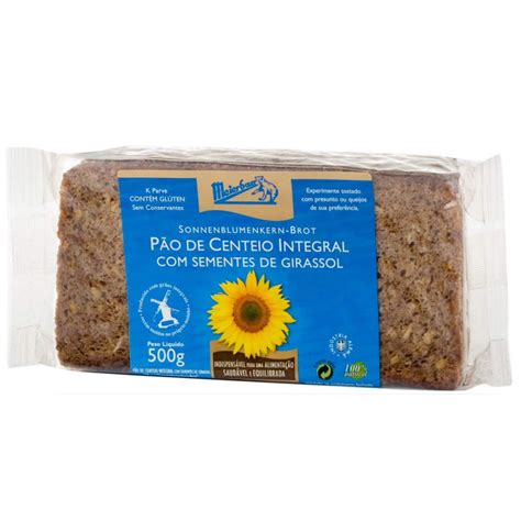 PAO CENTEIO MEIERBAER SEM. GIRASSOL 500G
