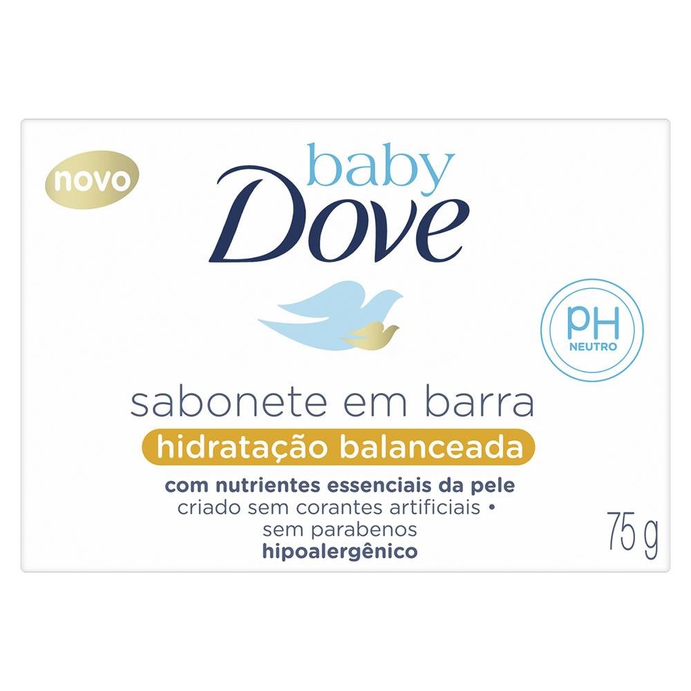 SABONETE BABY DOVE HIDRATACAO BALANCEADA 75G