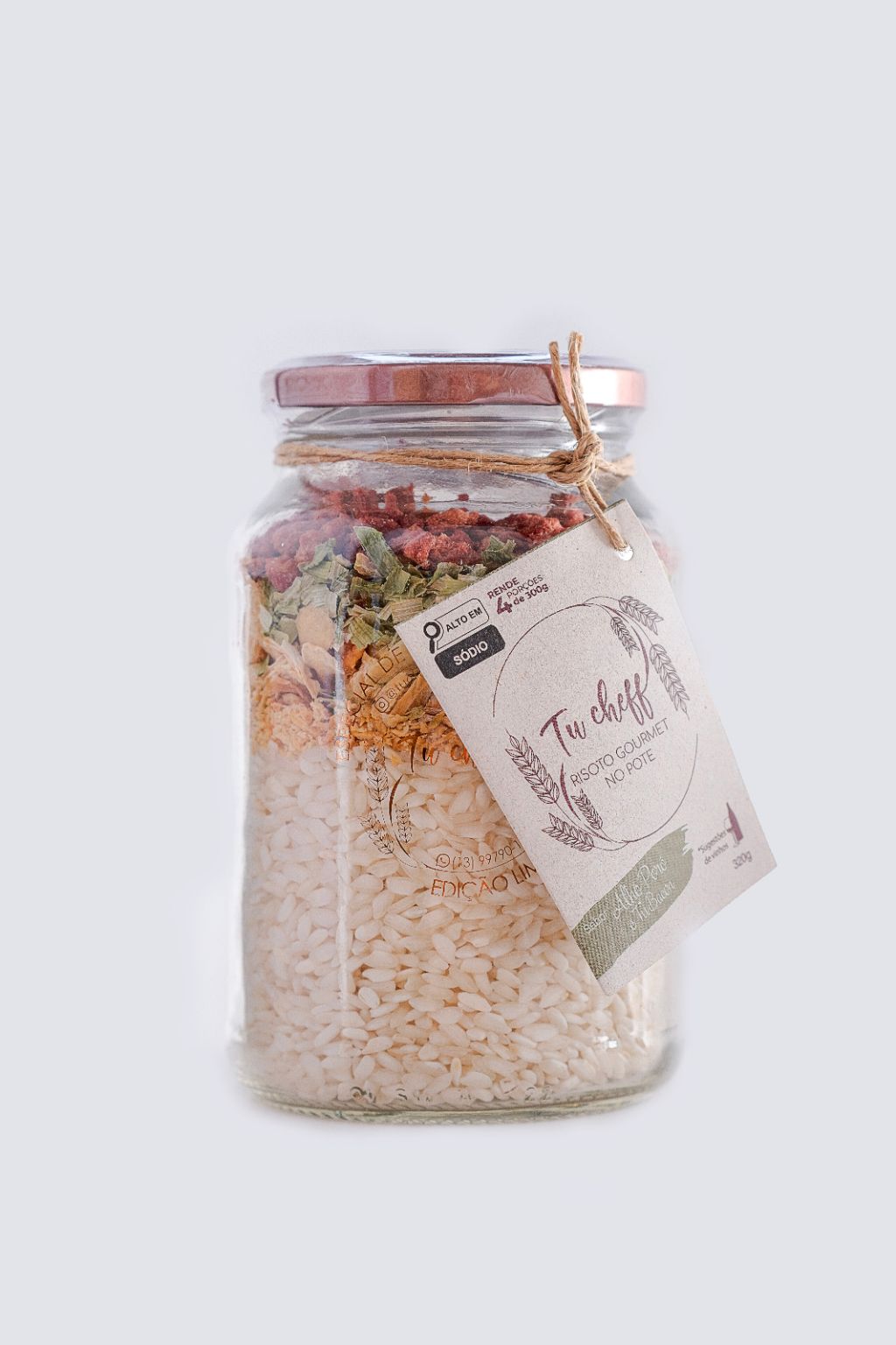 RISOTO ALHO PORO E BACON TU CHEFF 320G