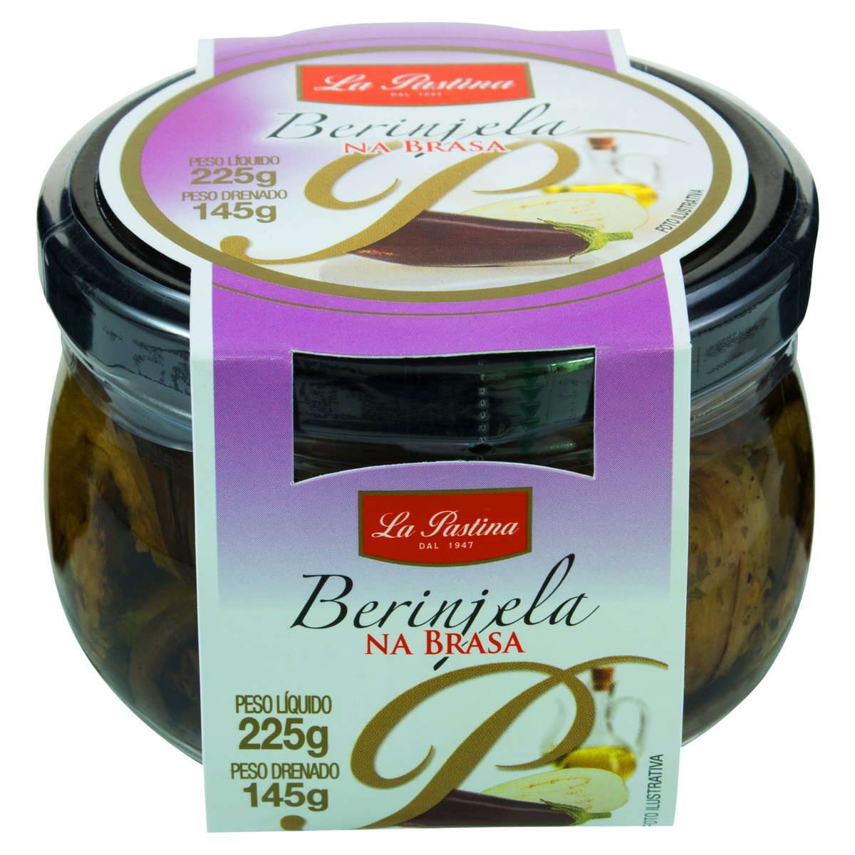 BERINJELA LA PASTINA NA BRASA 250G