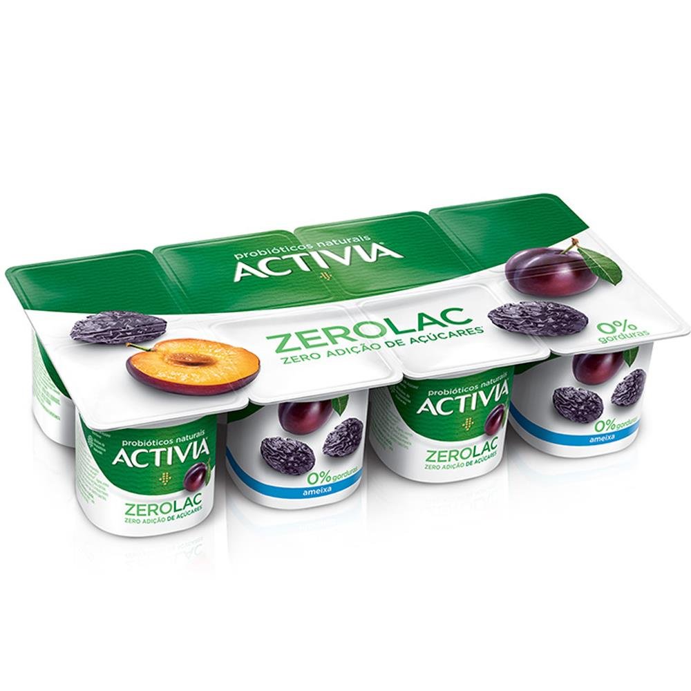 ACTIVIA AMEIXA POLPA ZERO 800G