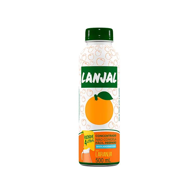 SUCO LANJAL LARANJA 500ML