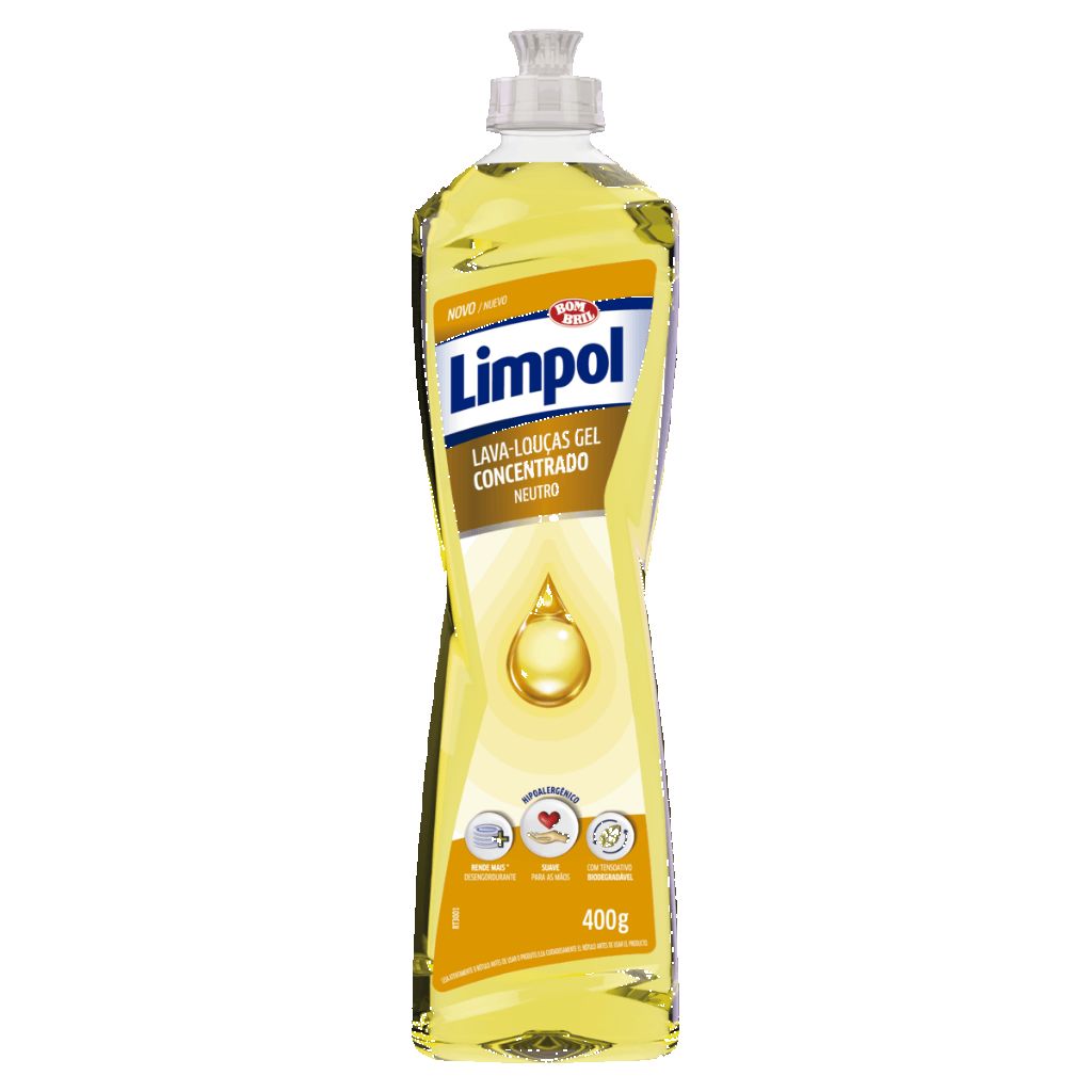 DETERGENTE GEL LIMPOL NEUTRO 400G