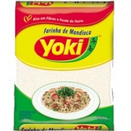 FARINHA MANDIOCA YOKI CRUA 500G