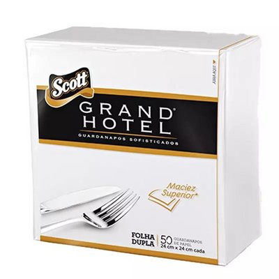 GUARDANAPO GRAND HOTEL BRANCO PEQ C/50