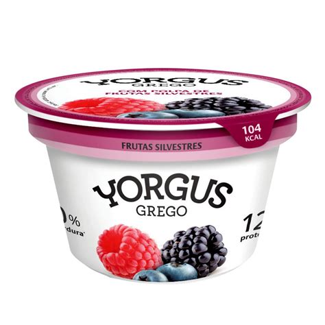 IOGURTE YORGUS GREGO FRUTAS SILVESTRES 130G