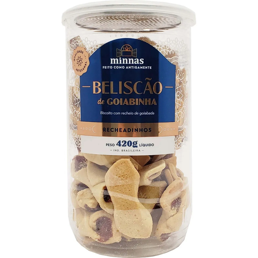 BISCOITO BELISCAO MINNAS GOIABA 420G