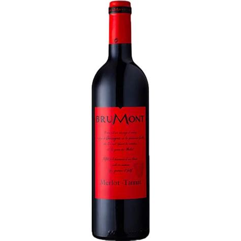 VINHO A. BRUMONT TANNAT/MERLOT 750ML