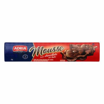 BISCOITO ADRIA MOUSSE CHOCOLATE 130G