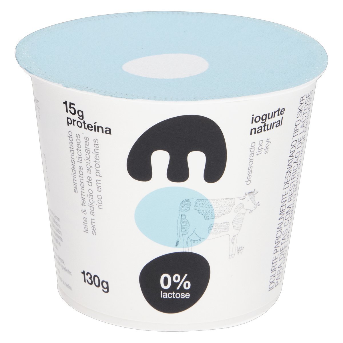 IOGURTE MOO NATURAL ZERO LAC. 130G