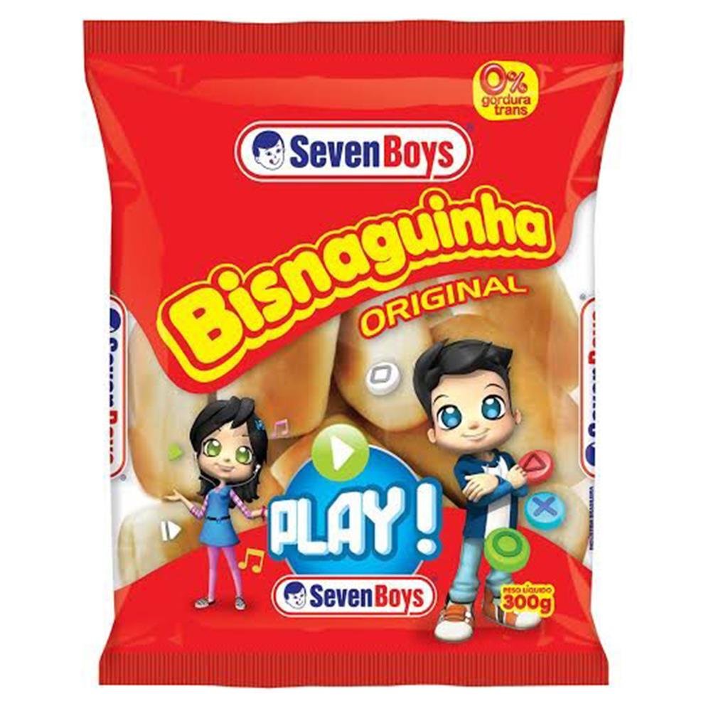 BISNAGUINHA SEVEN BOYS TRADICIONAL 300G