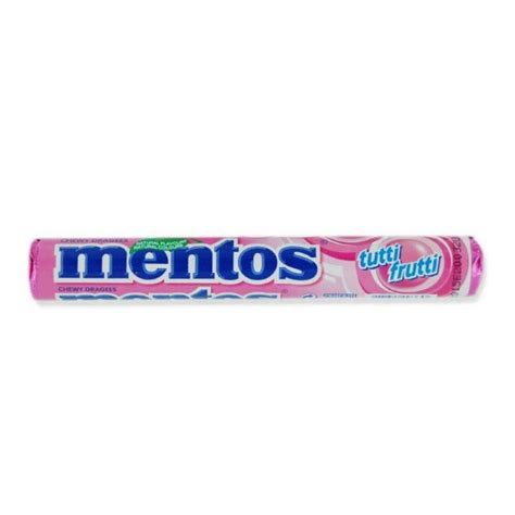 BALA MENTOS TUTTI FRUTTI 37,5G