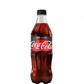 REFRIGERANTE COCA-COLA ZERO PET 600ML