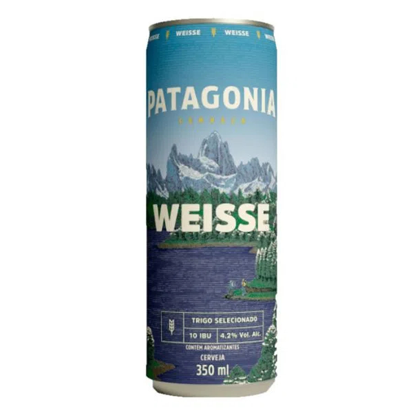 CERVEJA PATAGONIA WEISSE LT 350ML