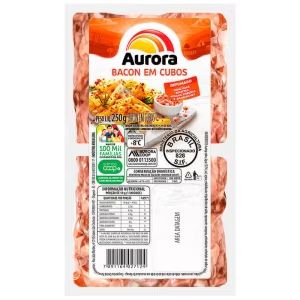BACON AURORA CUBOS 250G