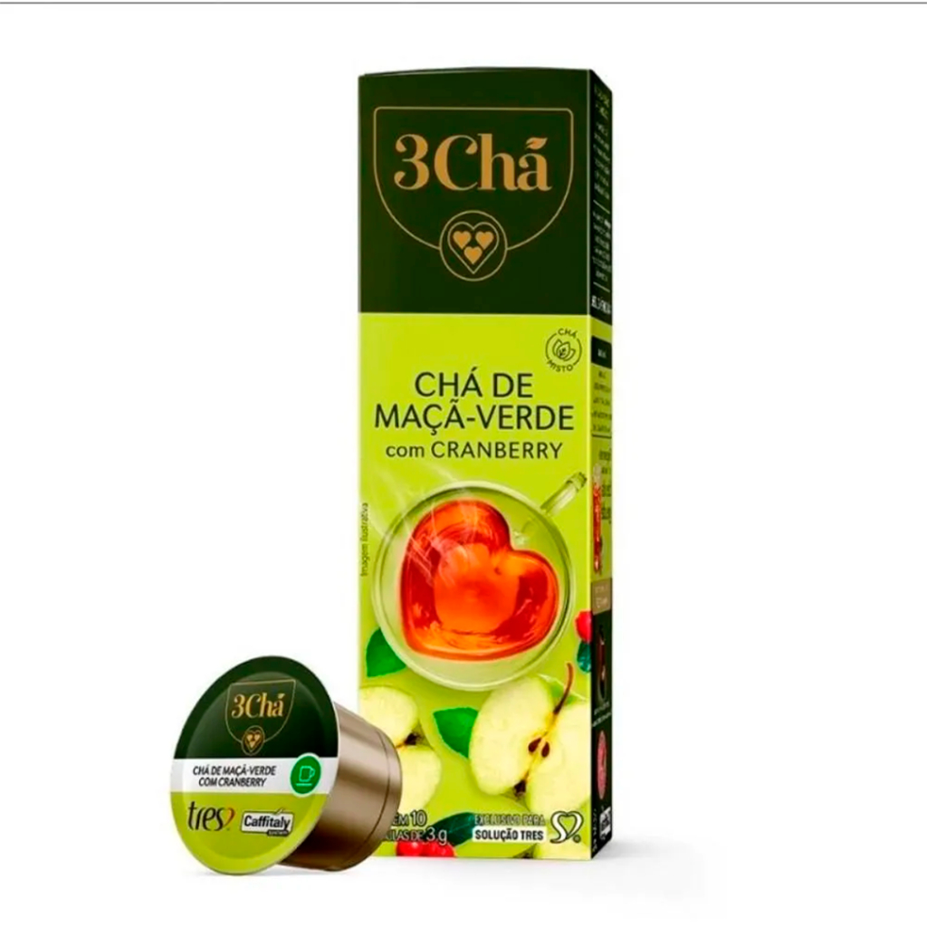 CAPSULA 3 CORACOES CHA MACA/CRANB 30G