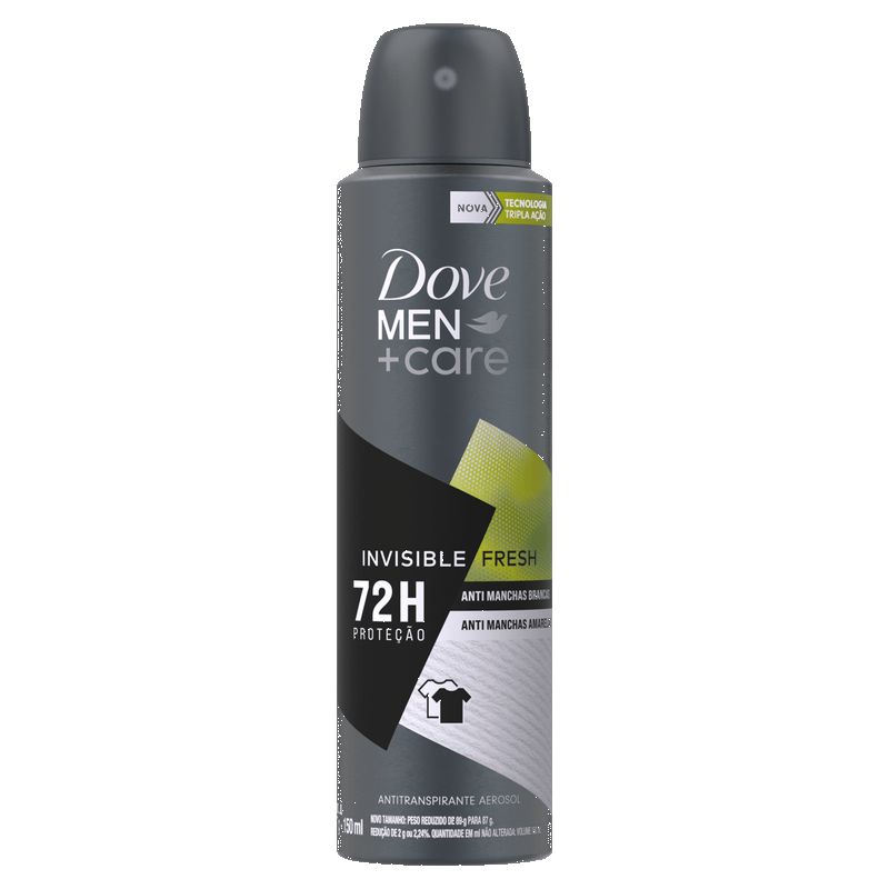 DESODORANTE AER DOVE MEN INV FRESH 150ML