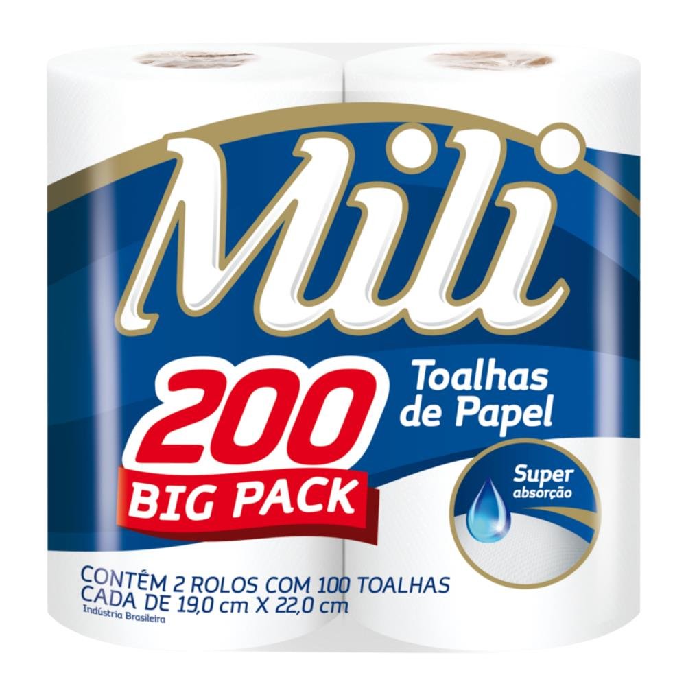 PAPEL TOALHA MILI BIG PACK C/2