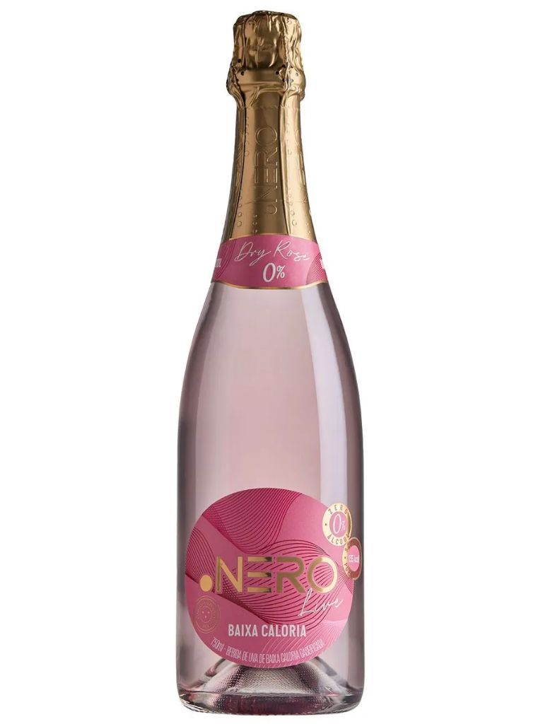 ESPUMANTE PONTO NERO LIVE ZERO ROSE 750ML