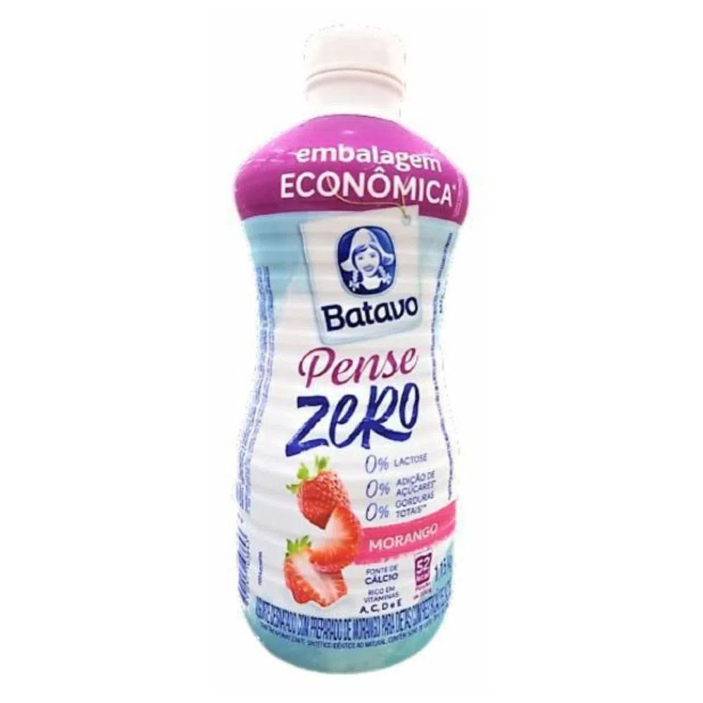 IOGURTE BATAVO PENSE ZERO MORANGO 1150G