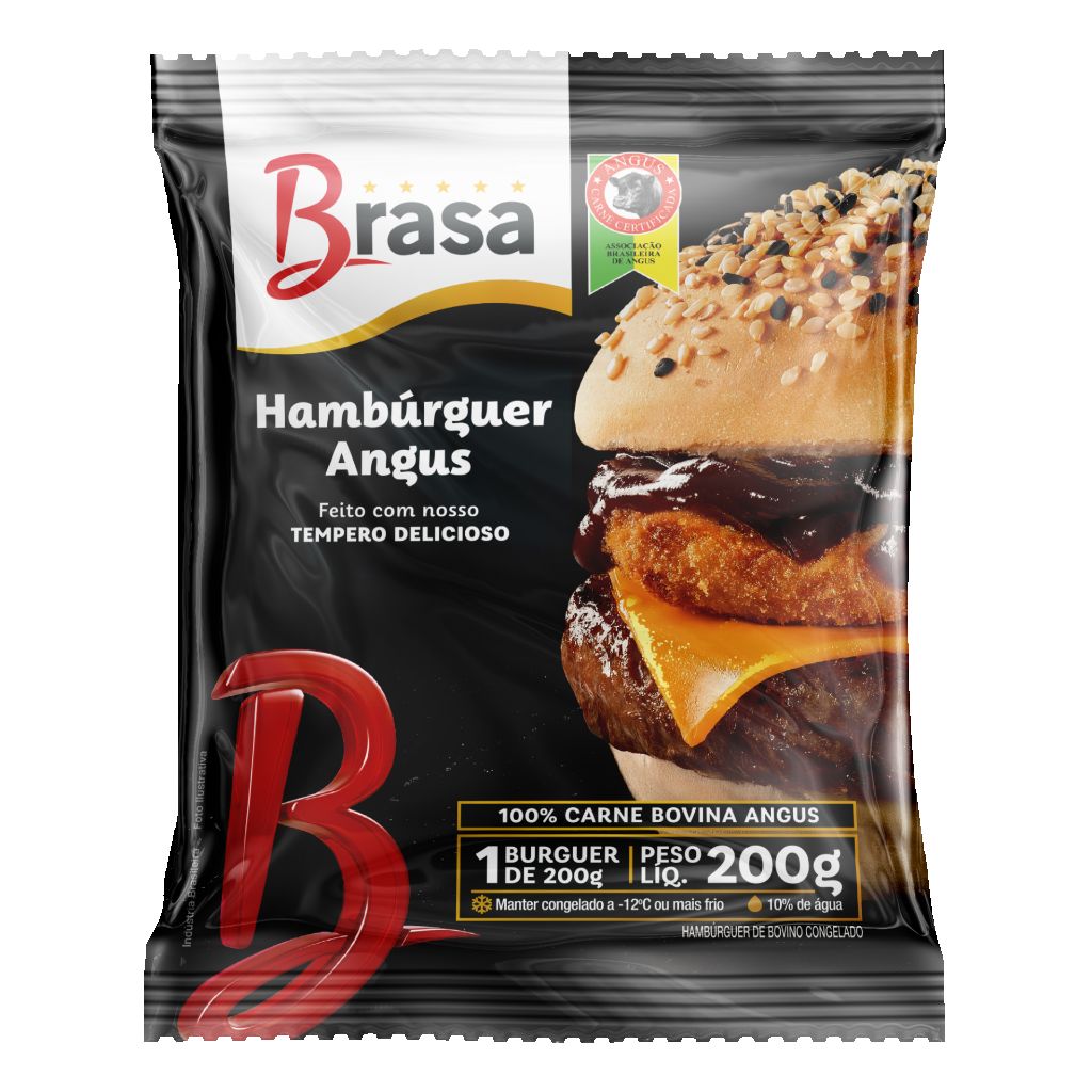 HAMBURGUER BRASA ANGUS 200G