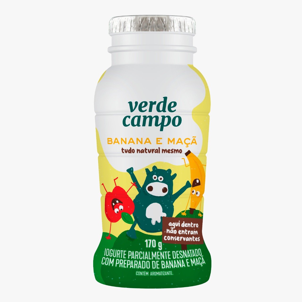 IOGURTE V CAMPO KIDS BAN/MACA 170G