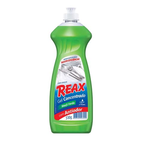 DETERGENTE GEL REAX MACA VERDE 510G