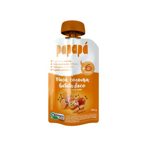 ALIM. INF. PAPAPA ORGANICO MAC/BAT/CEN 100G