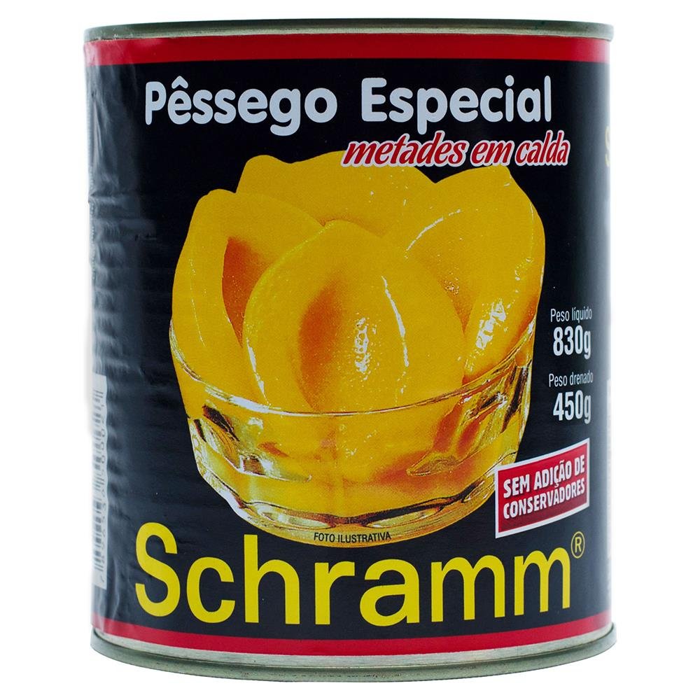 PESSEGO CALDA  SCHRAMM 450G