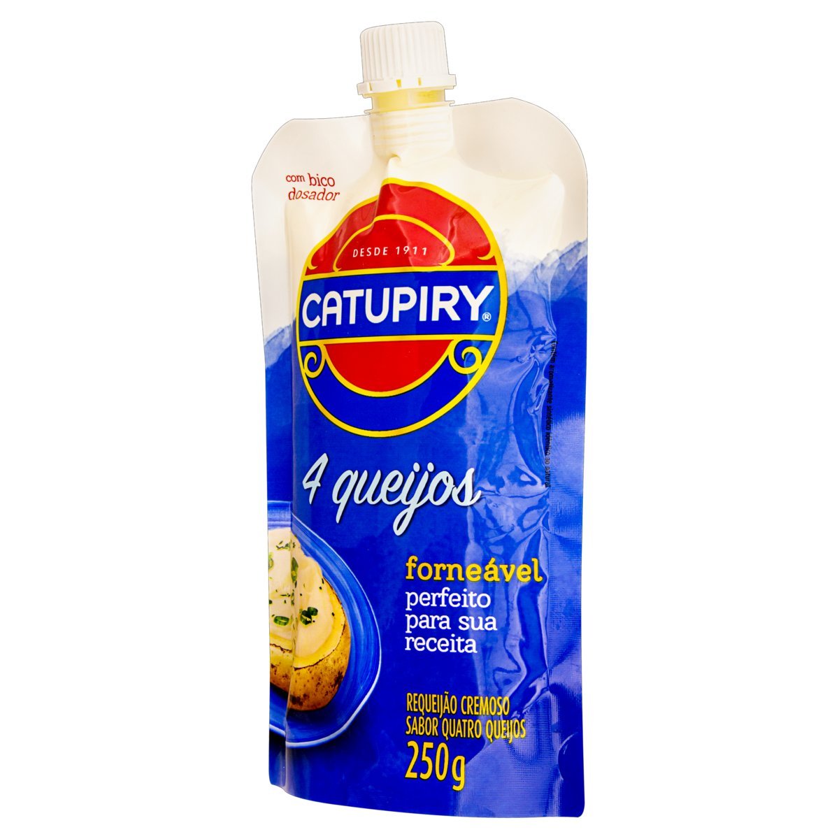 REQUEIJAO CATUPIRY BISNAGA 4 QUEIJOS 250G