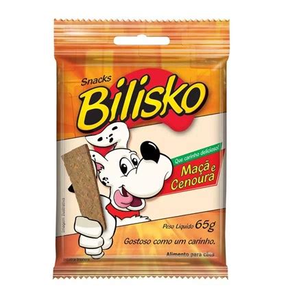 PETISCO BILISKO CAES MACA/CENOURA 65G