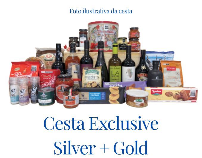 *CESTA EXCLUSIVE SILVER + GOLD