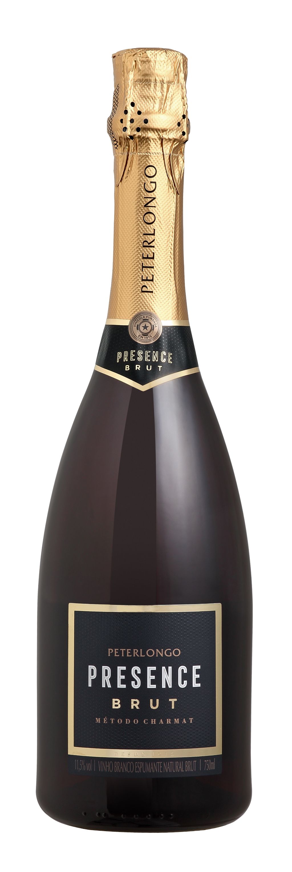 ESPUMANTE PETERLONGO PRESENCE BRUT 750ML