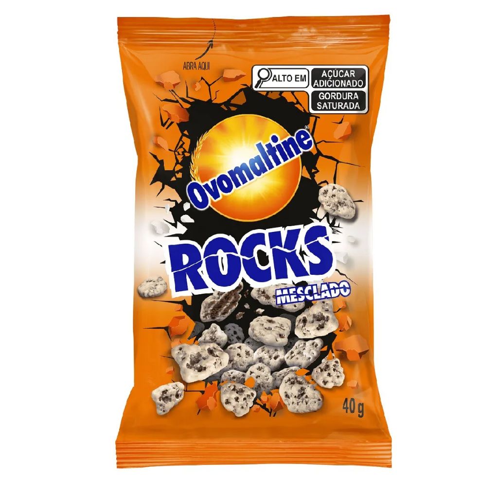 ACHOCOLATADO OVOMALTINE ROCKS MESCLADO 40G