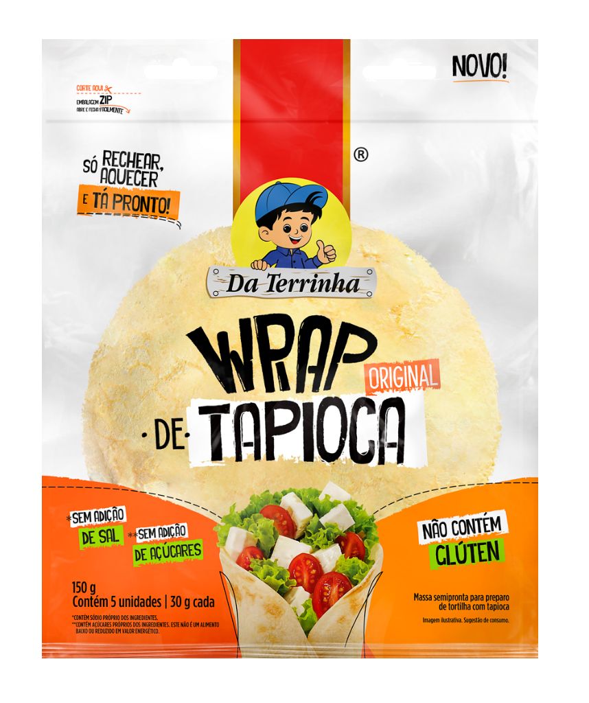 WRAP DE TAPIOCA DA TERRINHA 150G