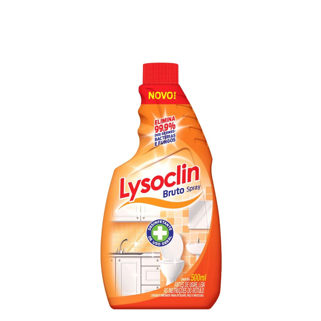 DESINFETANTE LYSOCLIN BRUTO RERFIL 500ML