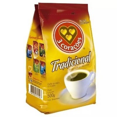 CAFE 3 CORACOES TRADICIONAL 500G