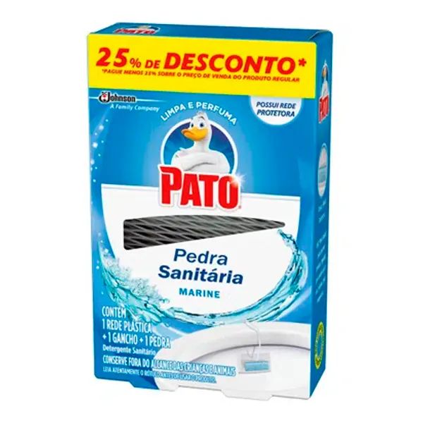 DESINFETANTE PATO PEDRA MARINE 25G