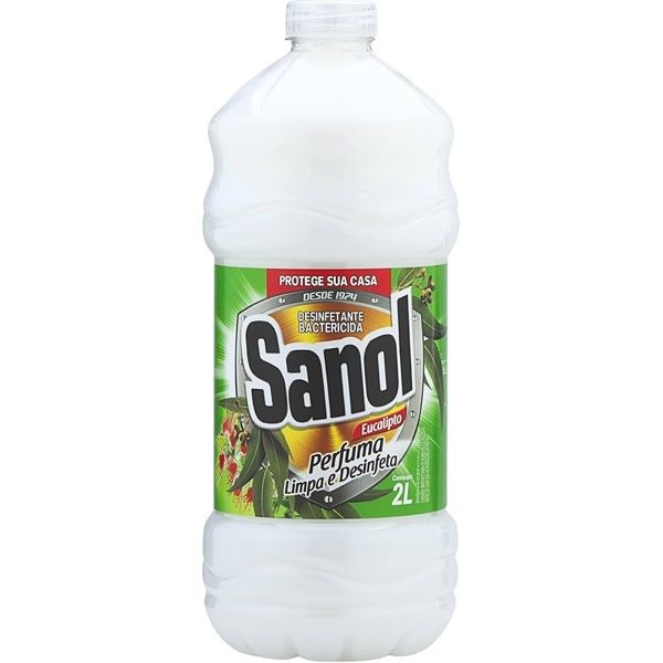 DESINFETANTE SANOL CHA BRANCO 2L