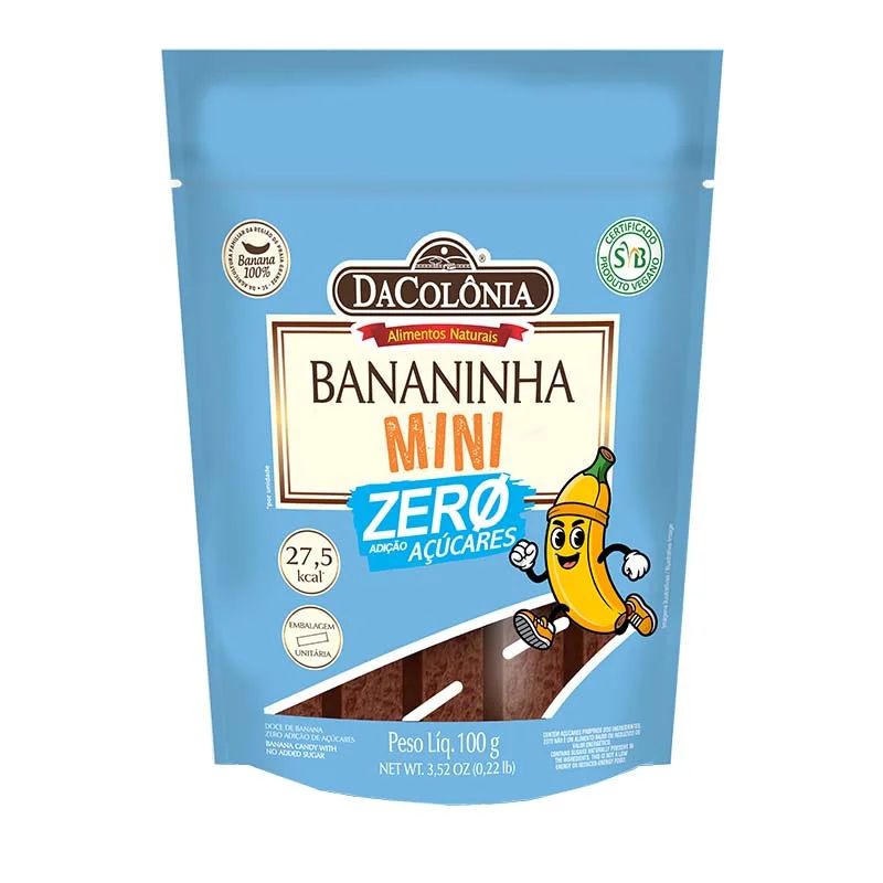 BANANA DA COLONIA MINI ZERO 100G