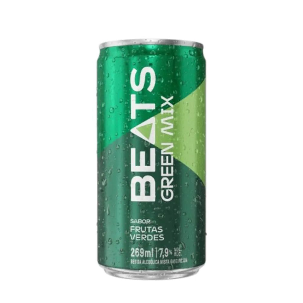 CERVEJA SKOL BEATS GREEN MIX LT 269ML