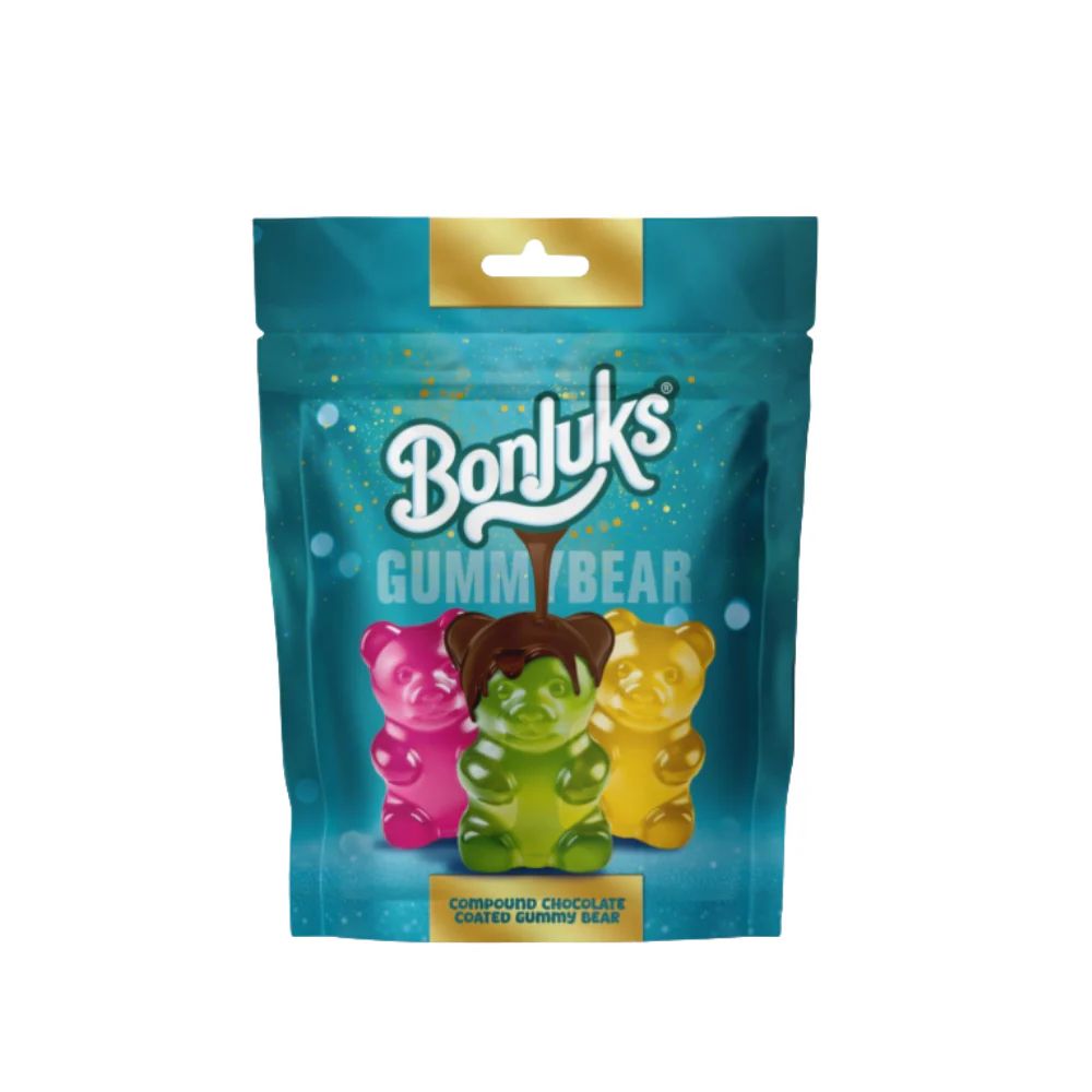 BALA BONJUKS URSO CHOCOLATE LEITE 70G