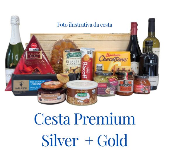 *CESTA PREMIUM SILVER + GOLD