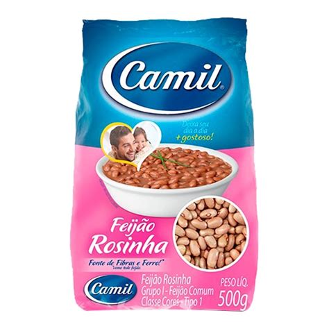 FEIJAO CAMIL ROSINHA 500G