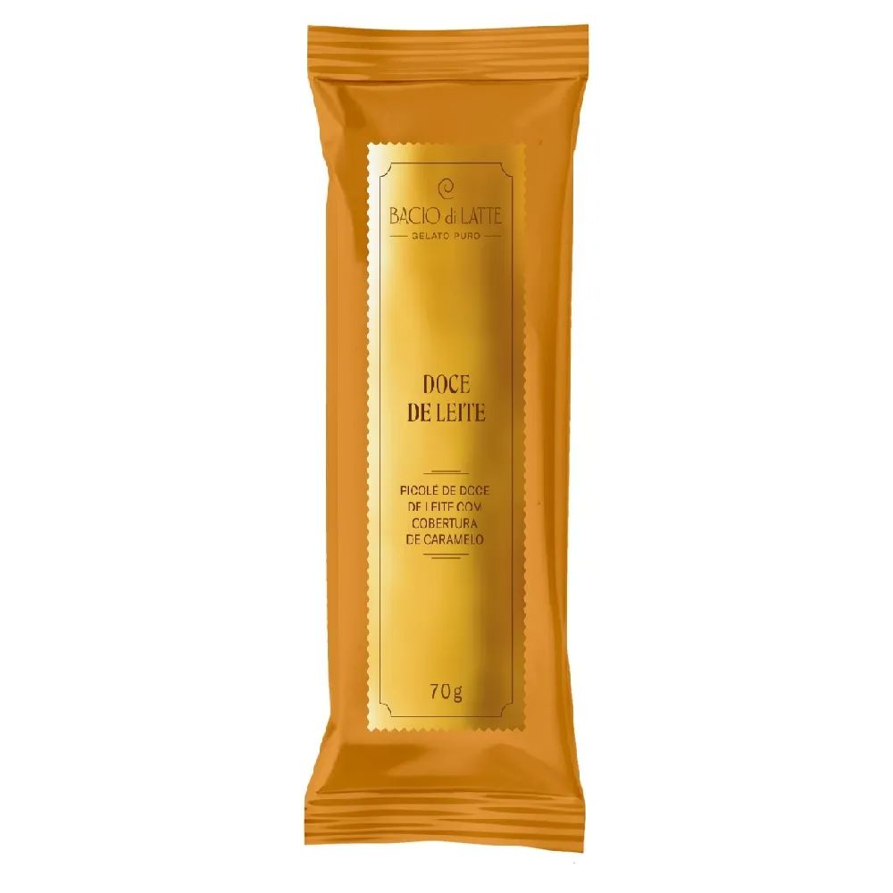 PICOLE BACIO DI LATTE DOCE DE LEITE 70G